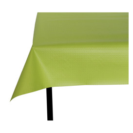 Pre-Cut Paper Tablecloth Pistachio 40g 1,2x1,2m (300 Units)  