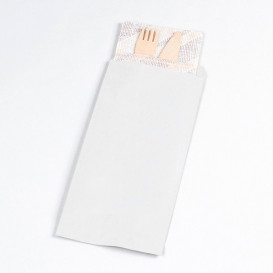 Paper Cutlery Envelopes White 11x24cm (1000 Units)