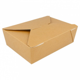 Paper Take-out Container "American" Natural 19,7x14x6,4cm 1980ml (200 Units) 