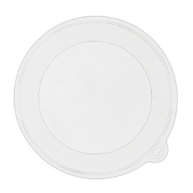 Plastic Lid PP Clear for Bowl 500ml Ø15cm (100 Units)  