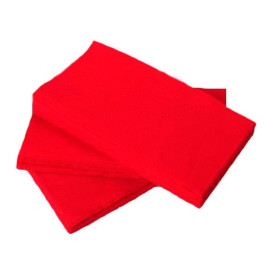 Paper Napkin Double Point Red 1/8 40x40cm (1.200 Units)