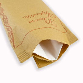 Paper Cutlery Envelopes with Napkin "Buon Appetito" (1000 Units)