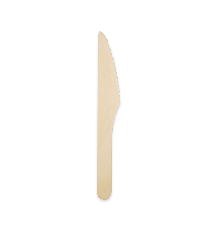 Wooden knife 16,5cm (250 pcs)