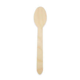 Wooden Spoon Wrapped 16cm (25 pcs)