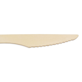 Wooden Knife Wrapped 16,5cm (500 pcs)