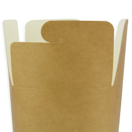 Paper Take-Out Container 100% ECO Kraft 26Oz/780ml (50 Units)