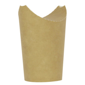 Paper Container Kraft Effect Anti-Grease 16Oz/480ml (50 Units)