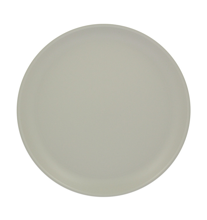 Reusable Plate Premium PP Mineral Grey Ø27,5cm (6 Units)