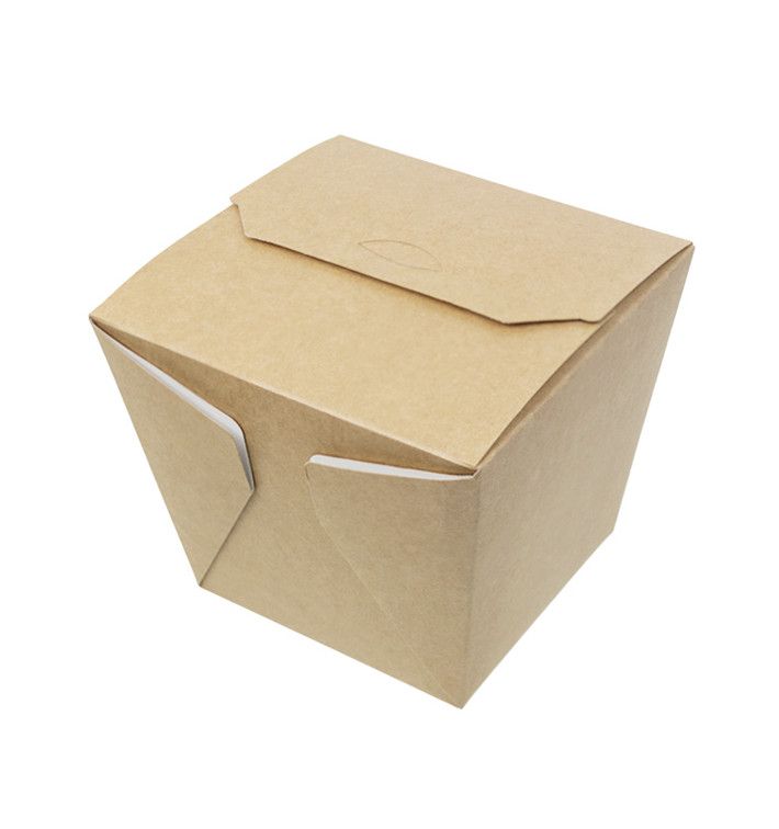 Paper Take-out Container Wok Kraft 780ml (20 Units)