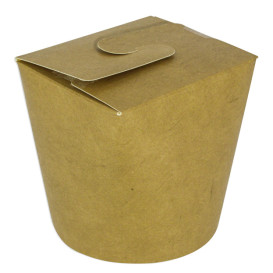 Paper Take-Out Container 100% ECO Kraft 26Oz/780ml (50 Units)