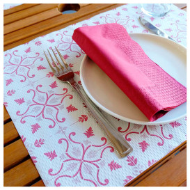 Paper Placemats 30x40cm "La Valenciana" Burgurdy 40g/m² (1000 Units)