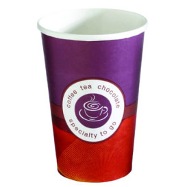 Paper Cup "Specialty to Go" 14 Oz/420ml Ø9cm (50 Units) 