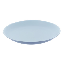 Reusable Plate Durable PP Mineral Blue Ø21cm (54 Units)