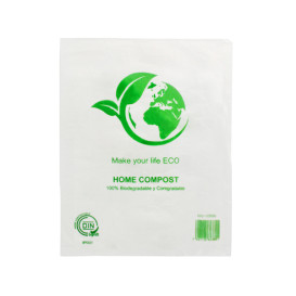 Plastic Bag 100% Biodegradable 16x24cm (5000 Units)