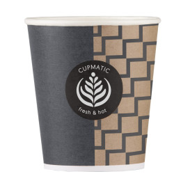 Paper Cup "Cupmatic" 9 Oz/280ml Ø8,0cm (50 Units)