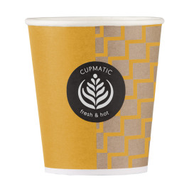 Paper Cup "Cupmatic" 9 Oz/280ml Ø8,0cm (50 Units)