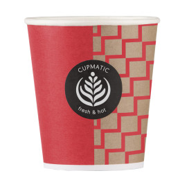 Paper Cup "Cupmatic" 9 Oz/280ml Ø8,0cm (50 Units)