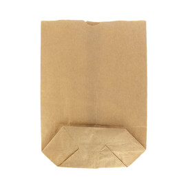 Paper Bag with Hexagonal Base Kraft 14x19cm (1000 Units)