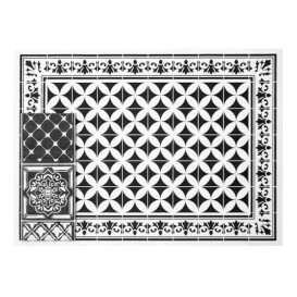 Paper Placemats 30x40cm "Alhambra" Black 50g/m² (1000 Units)