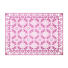 Paper Placemats 30x40cm "Alhambra" Purple 50g/m² (1000 Units)