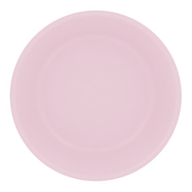 Reusable Plate Durable PP Mineral Pink Ø18cm (6 Units)