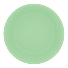 Reusable Plate Durable PP Mineral Green Ø18cm (6 Units)