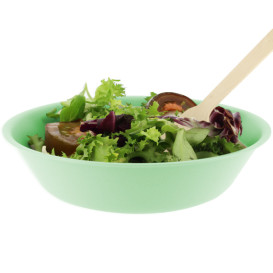 Reusable Plate Durable PP Mineral Green Ø18cm (54 Units)