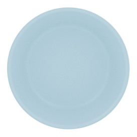 Reusable Plate Durable PP Mineral Blue Ø18cm (6 Units)