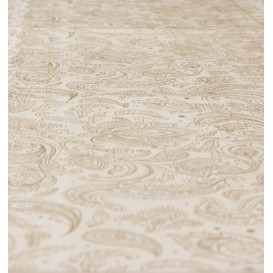 Non-Woven Tablecloth Roll 0,4x48m "Mandala" Cream 50g/m² P40cm (6 Units)