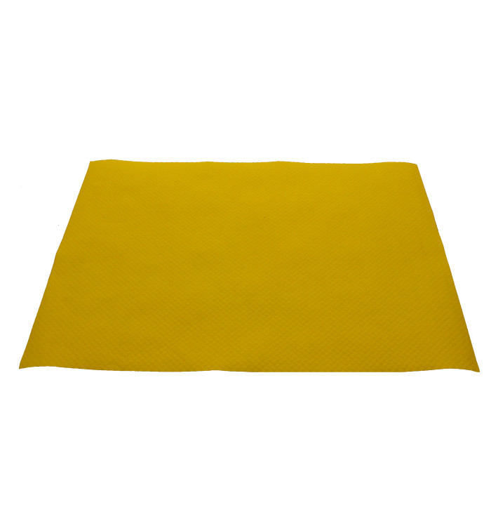 Placemat of Paper in Yellow 30x40cm 40g/m² (1.000 Units)