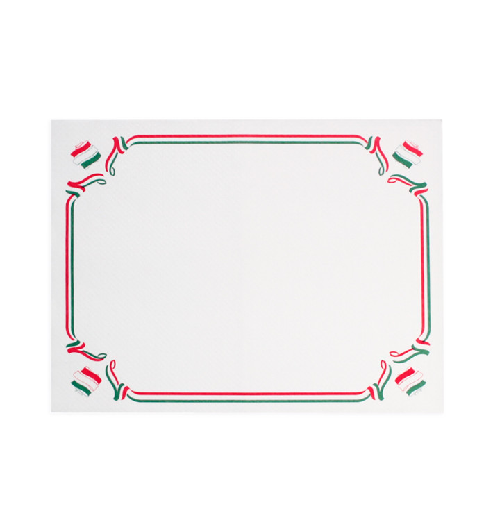 Placemat of Paper in White "Italy" 30x40cm 40g/m² (1.000 Units)