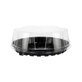 Lid for Cake Container APET Ø16x6cm (10 Units)