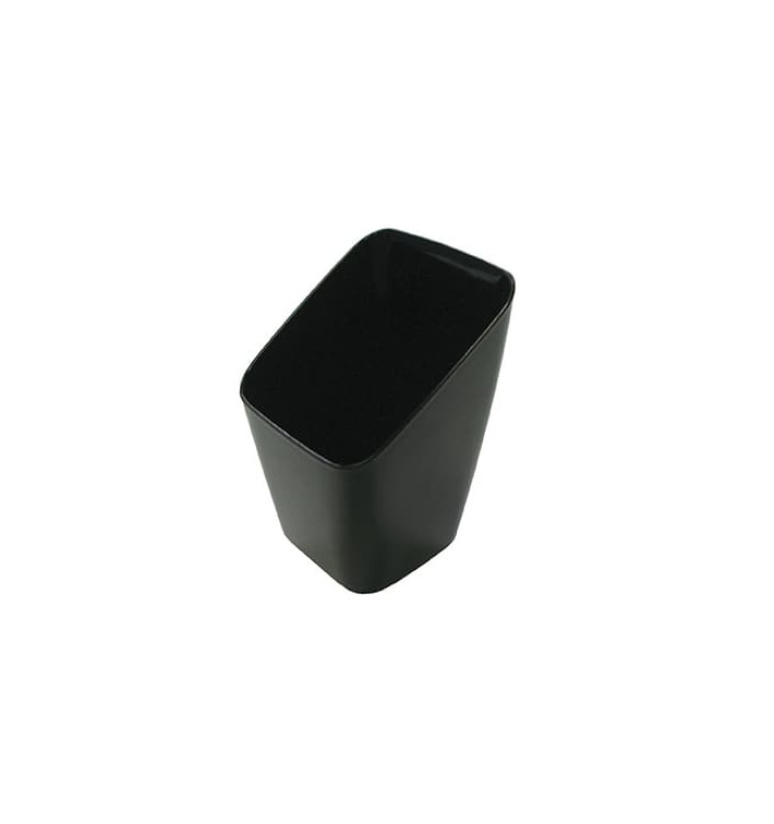 Plastic Tasting Cup PS Black 4x4x7cm 