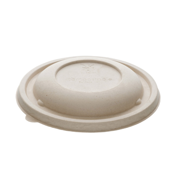 Sugarcane Lid for Bowl Ø17x3cm (50 Units)  