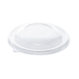 Plastic Dome Lid rPET Crystal Ø17x3cm (50 Units)  