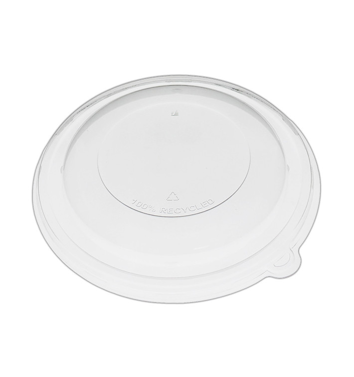 Plastic Dome Lid rPET Crystal Ø21x3cm (25 Units)  