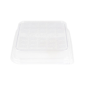 PLA Lid for Sugarcane Food Container 18,5x18,5cm (50 Units)