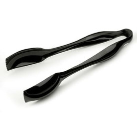 Plastic Salad Tongs PS Black 27cm 