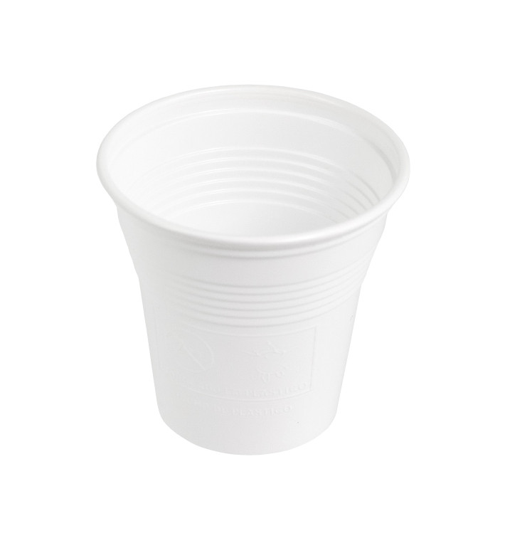 single-use plastic cups