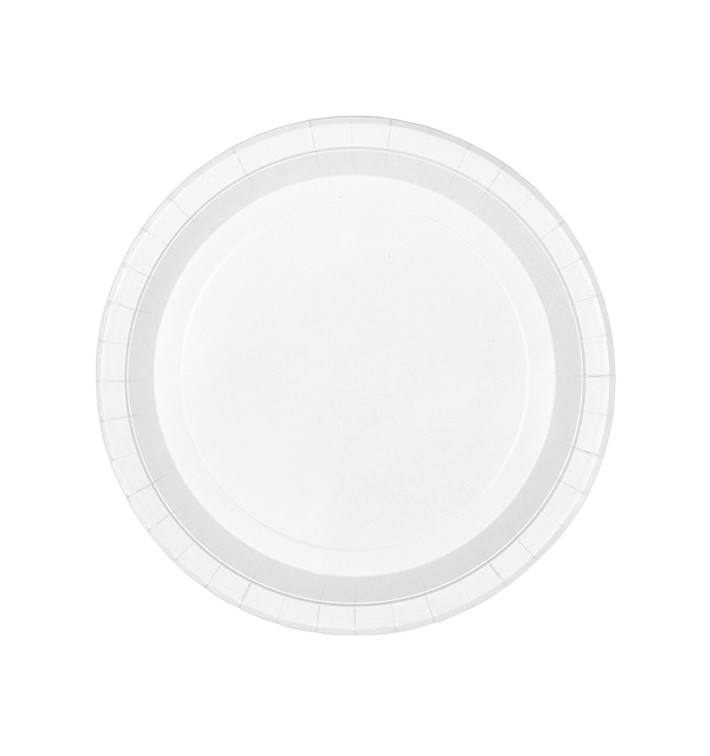 Paper Plate Round White Ø26cm 200g/m² (350 Units) 