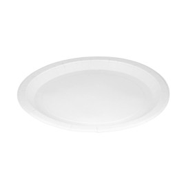 Paper Plate Round White Ø26cm 200g/m² (350 Units) 