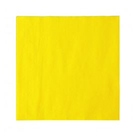 Paper Napkin Double Point Yellow 2C 33x33cm (1350 Units)