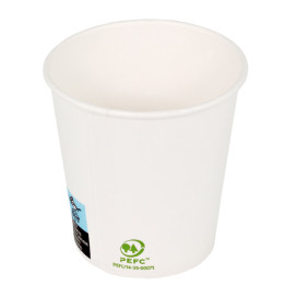 Paper Cup White 4 Oz/120ml Ø6,2cm (2000 Units)