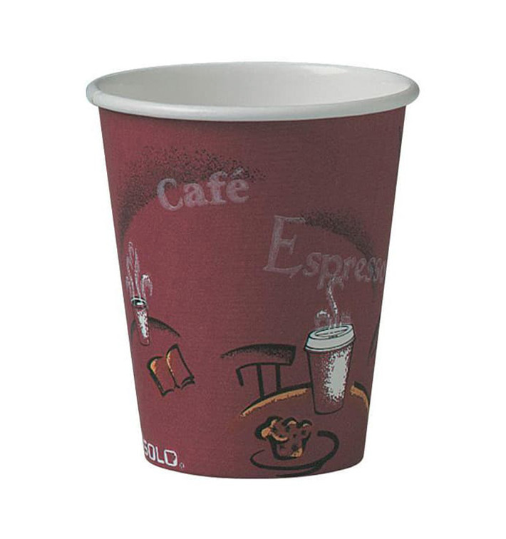 Paper Cup "Bistro" 8 Oz/240ml Ø8,0cm (50 Units) 