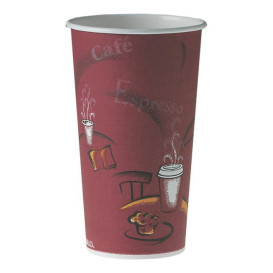 Paper Cup "Bistro" 20 Oz/600ml Ø8,9cm (40 Units)