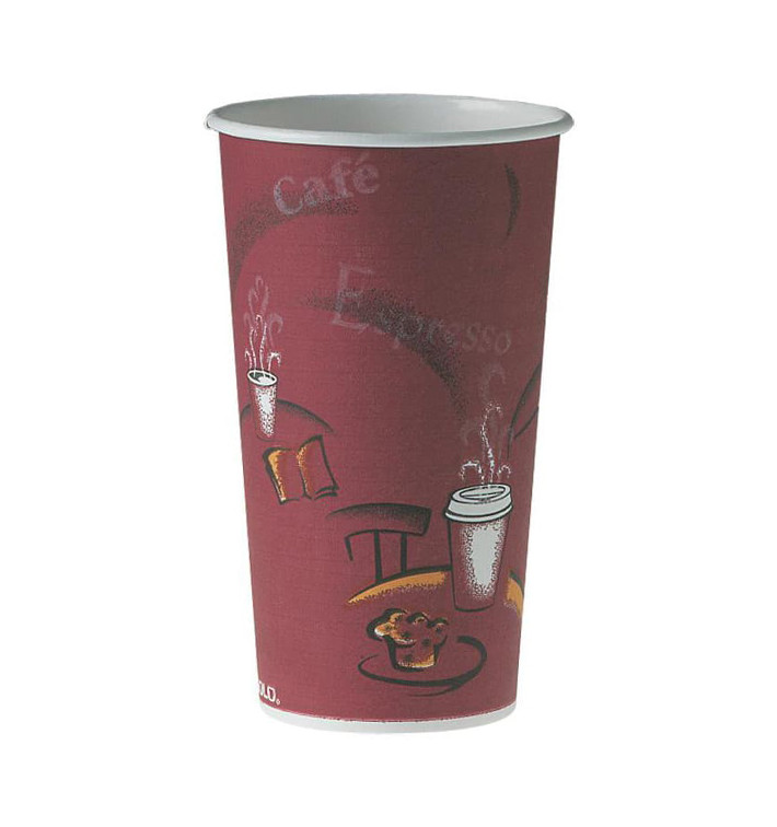 Paper Cup "Bistro" 20 Oz/600ml Ø8,9cm (40 Units)