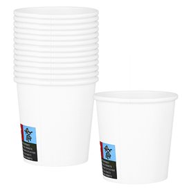 Paper Cup White ECO 4Oz/120ml Ø6,2cm (100 Units)