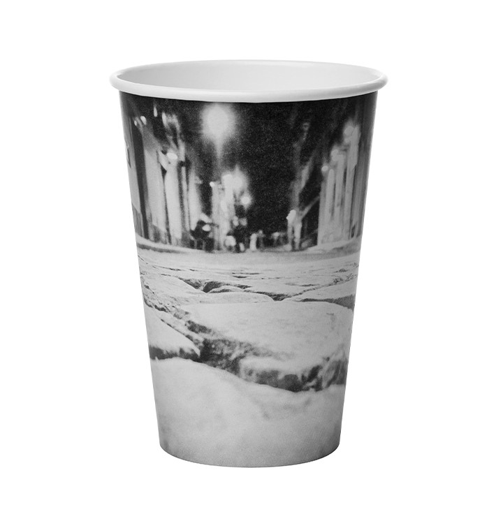 Paper Cup "Parisian" 16 Oz/500ml Ø8,9cm (50 Units) 