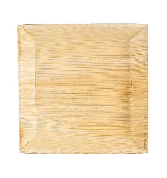 Palm Leaf Plate Square Shape 27x27cm (60 Units)