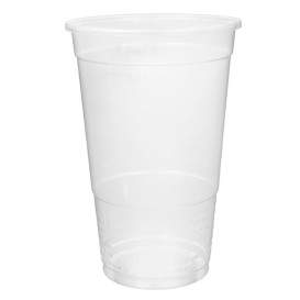 Plastic Cup PP Clear 400ml Ø9,4cm (50 Units) 